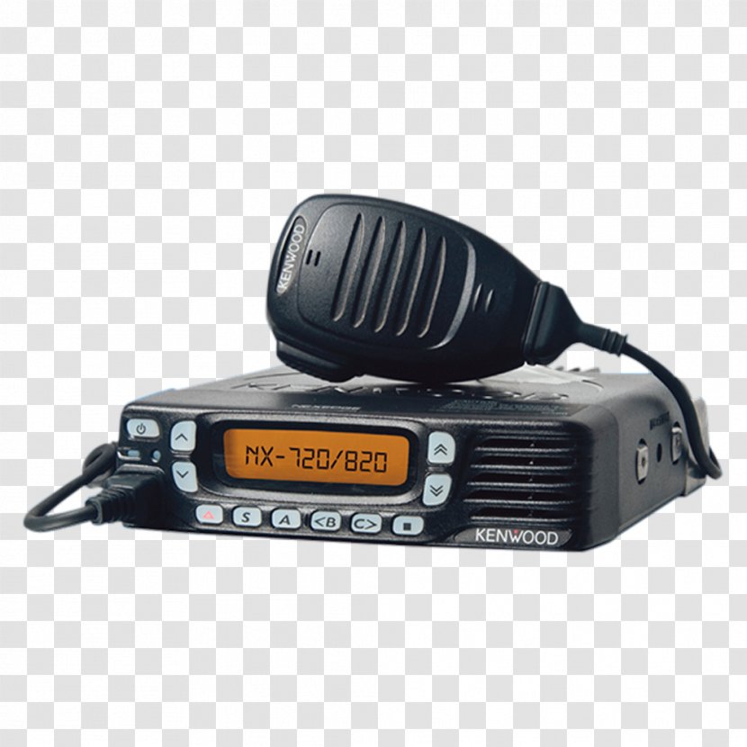 Digital Mobile Radio Broadcasting Receiver Station NXDN - Telecommunication - Kenwood Transparent PNG