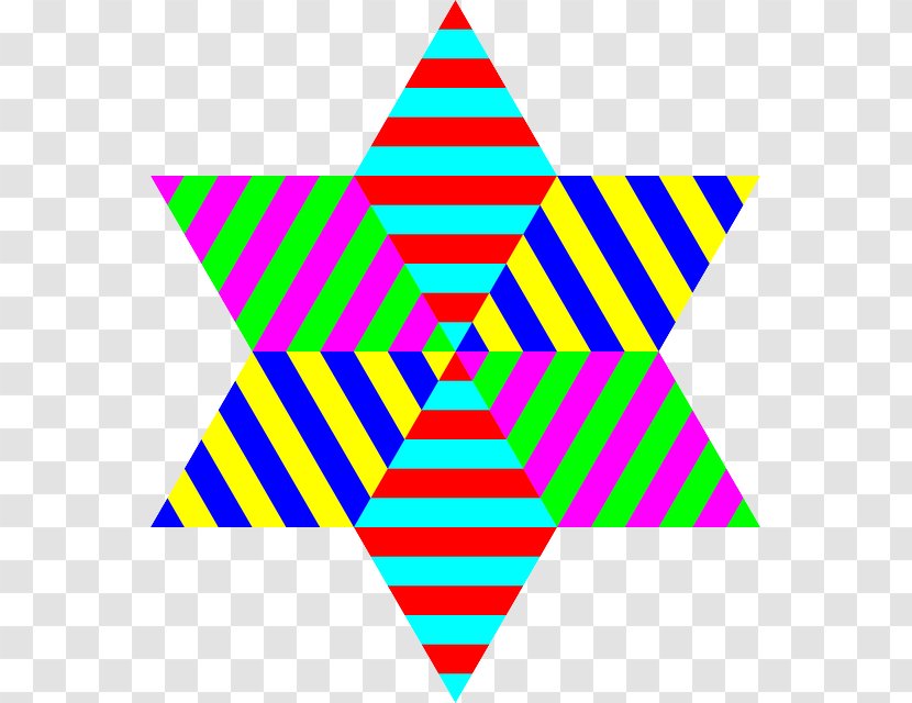 Rainbow Clip Art - Area - Floating Triangle Transparent PNG