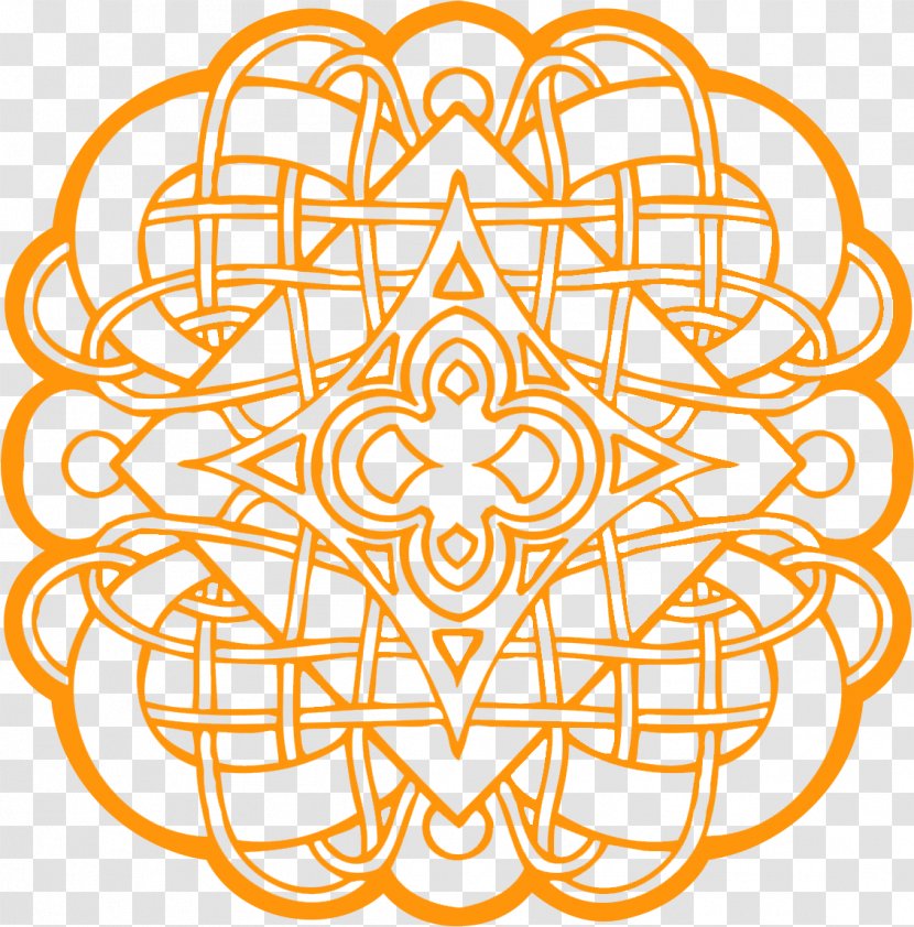 Coloring Book Celtic Knot Celts Mandala - Area - Design Transparent PNG