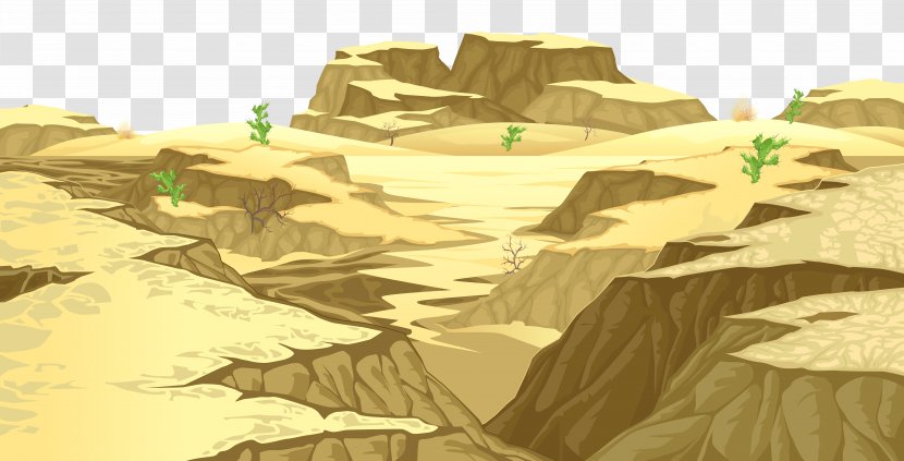 Desert Clip Art - Illustration - Ground Cover Transparent Image Transparent PNG