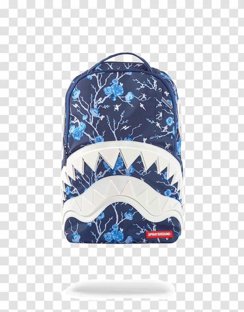 Backpack Bag Cherry Shark Blossom - Material Transparent PNG