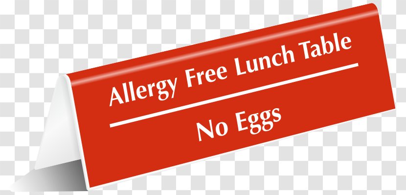 Brand Rectangle RED.M - Sign - Lunch Table Transparent PNG