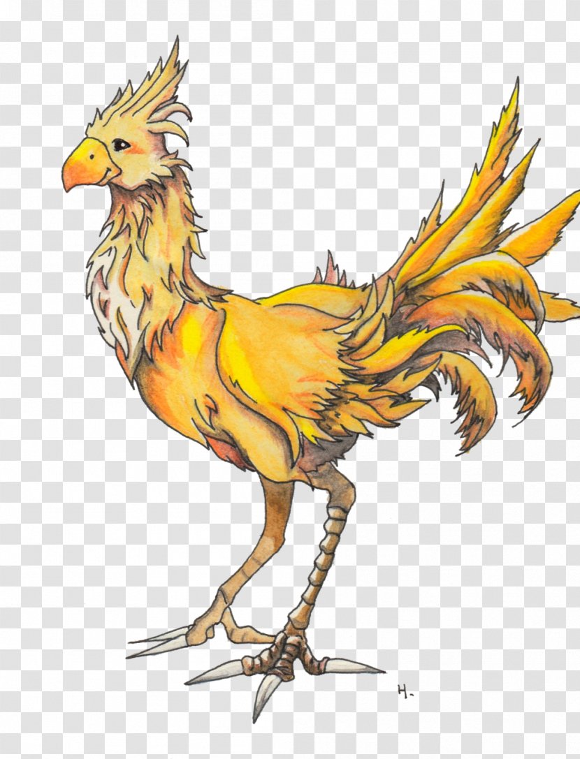 Final Fantasy VII Chocobo Kingdom Hearts Square Enix Co., Ltd. - Drawing Transparent PNG