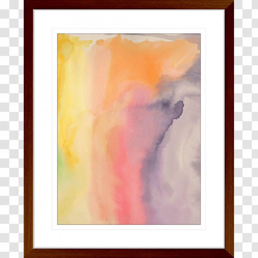 Watercolor Painting Modern Art Picture Frames Acrylic Paint Transparent PNG