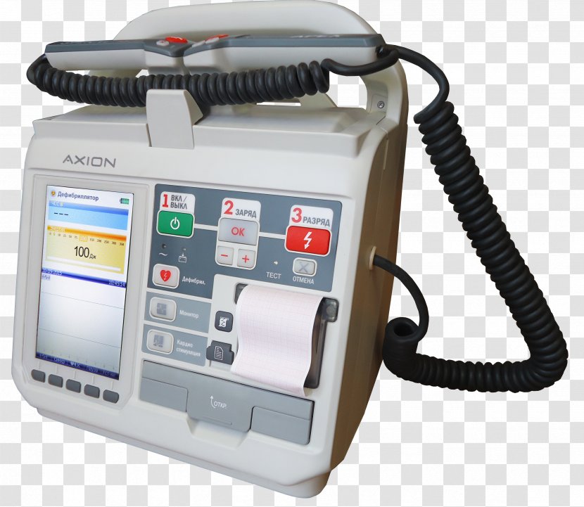 Defibrillator Іжевський мотозавод Medical Equipment Computer Monitors Intensive Care Medicine - Technology - Cardiac Arrest Transparent PNG