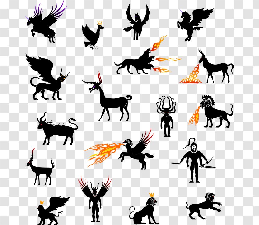 Legendary Creature Fairy Tale Monster Clip Art - Fantasy Transparent PNG