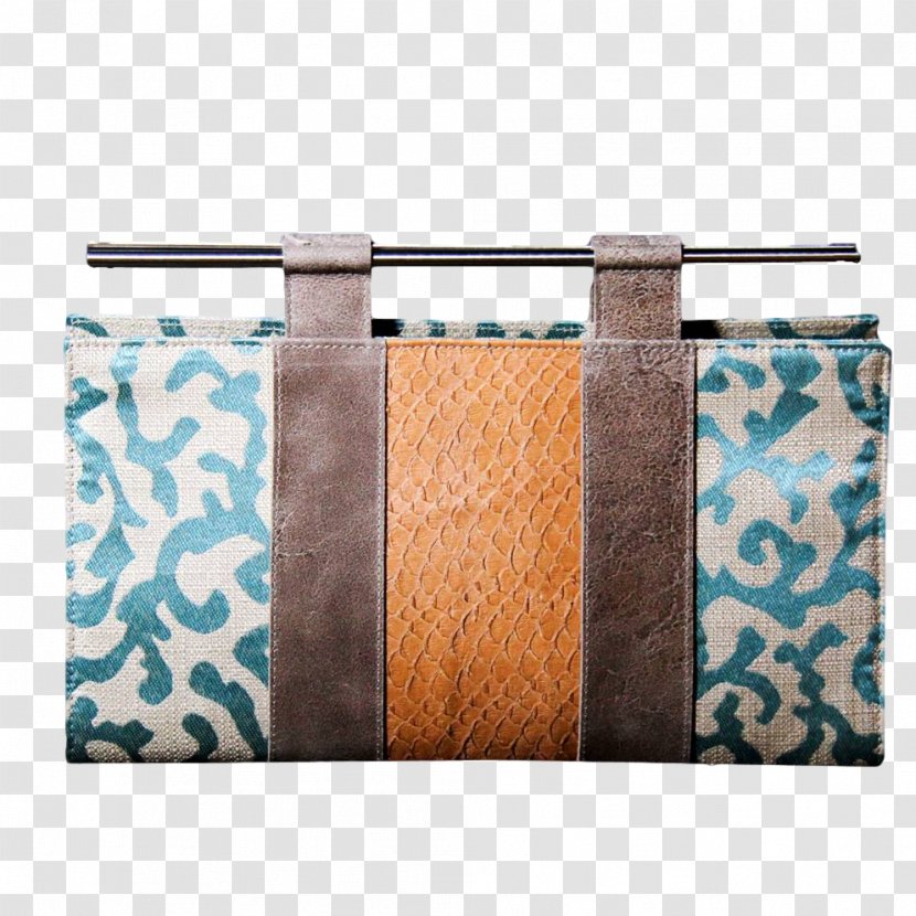 Brown Turquoise - Bag - Decorative Bags Transparent PNG