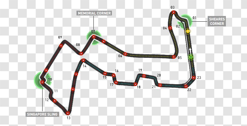Marina Bay Street Circuit Japanese Grand Prix Australian Italian Auto Racing - Sebastian Vettel - De Singapur Transparent PNG