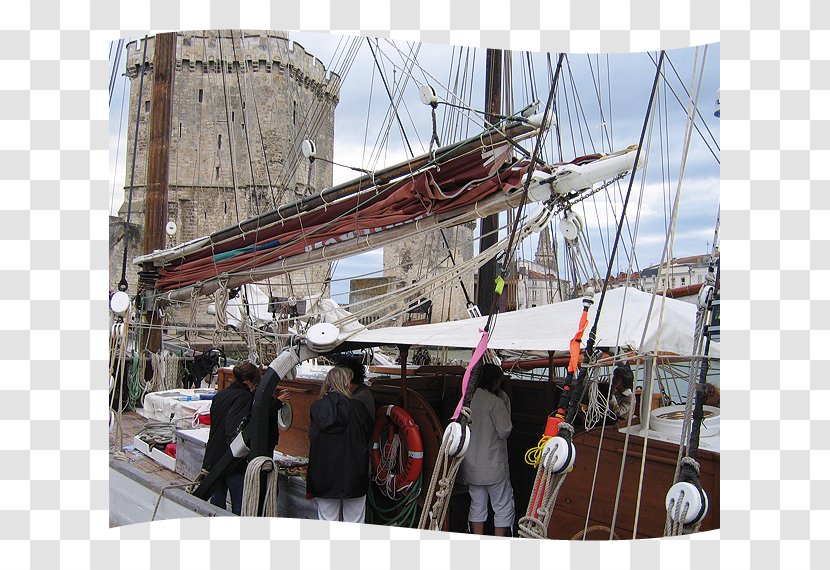 Sail Clipper Schooner Brig Windjammer - Sailboat Transparent PNG