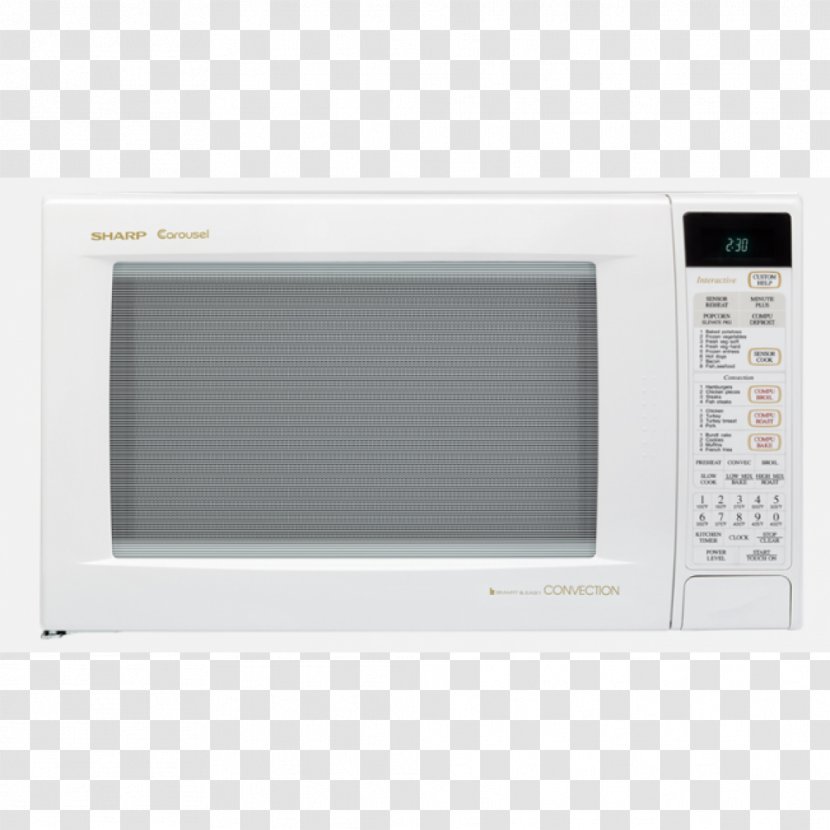 Microwave Ovens Convection Sharp R-930AK - Oven With ConvectionFreestanding42.5 Litres900 WBlack R-242WW Solo White Black Hardware/ElectronicOven Transparent PNG