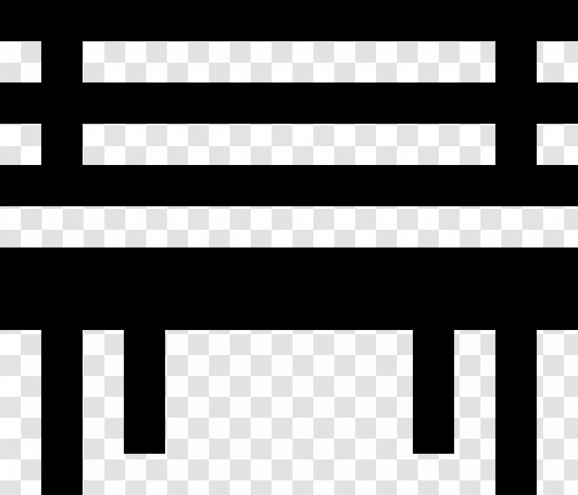 Logo Brand Number - Black - Bench Vector Transparent PNG