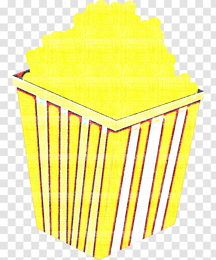Yellow Baking Cup Transparent PNG