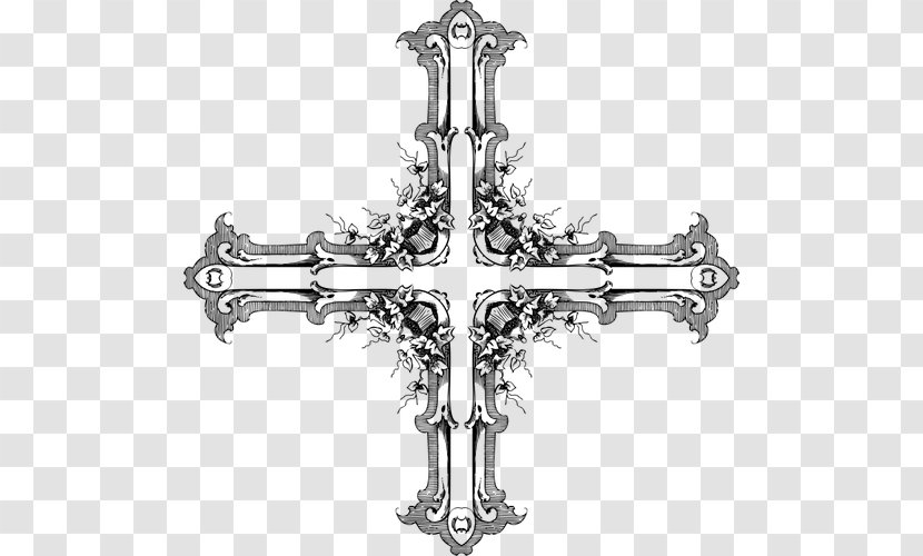 Crucifix Vector Graphics Clip Art - Religious Item - Salib Tato Transparent PNG