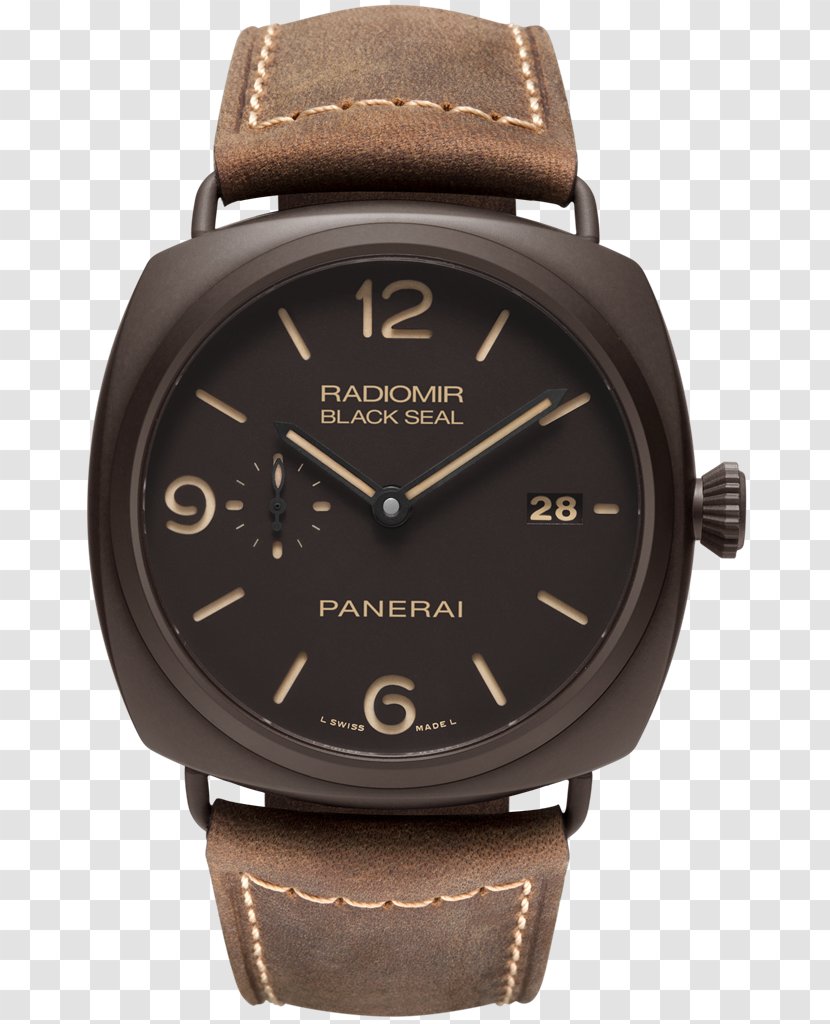 Panerai Men's Luminor Marina 1950 3 Days Radiomir Watch Steel - Flower Transparent PNG