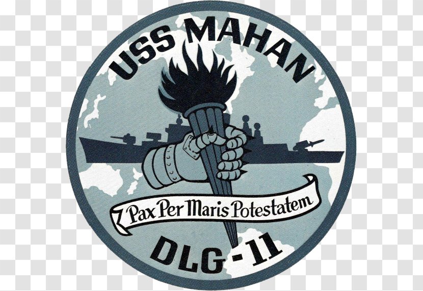 USS Mahan (DDG-42) Vector Graphics Logo Royalty-free Illustration - Badge - Organization Transparent PNG