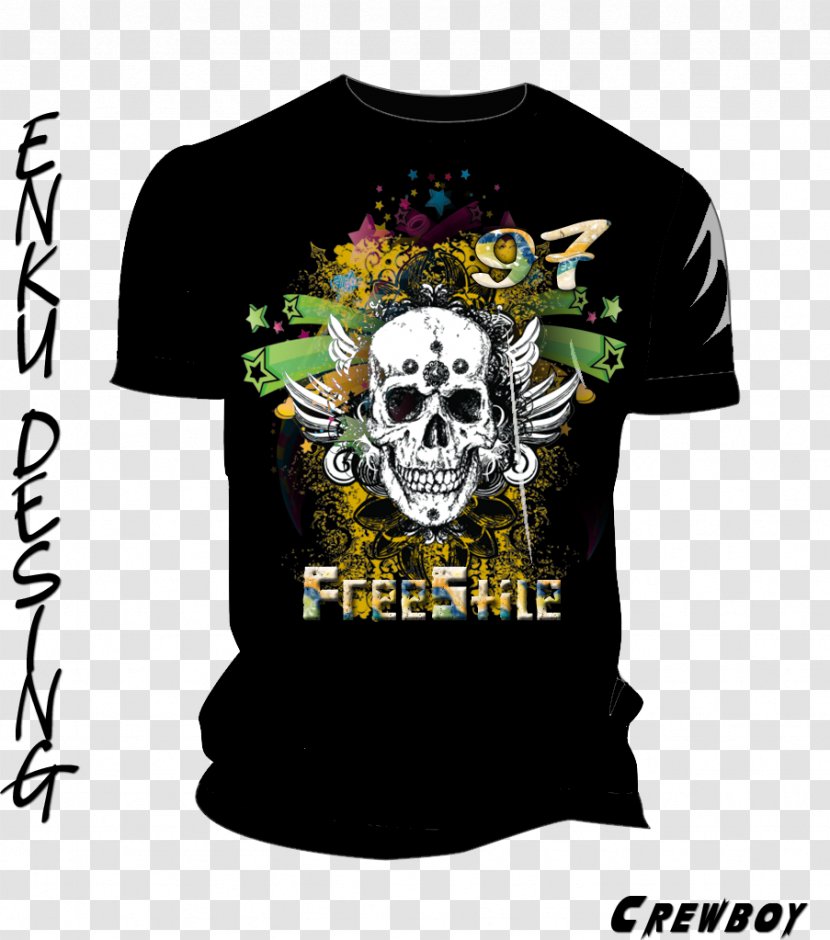 T-shirt Skull Sleeve Price Transparent PNG