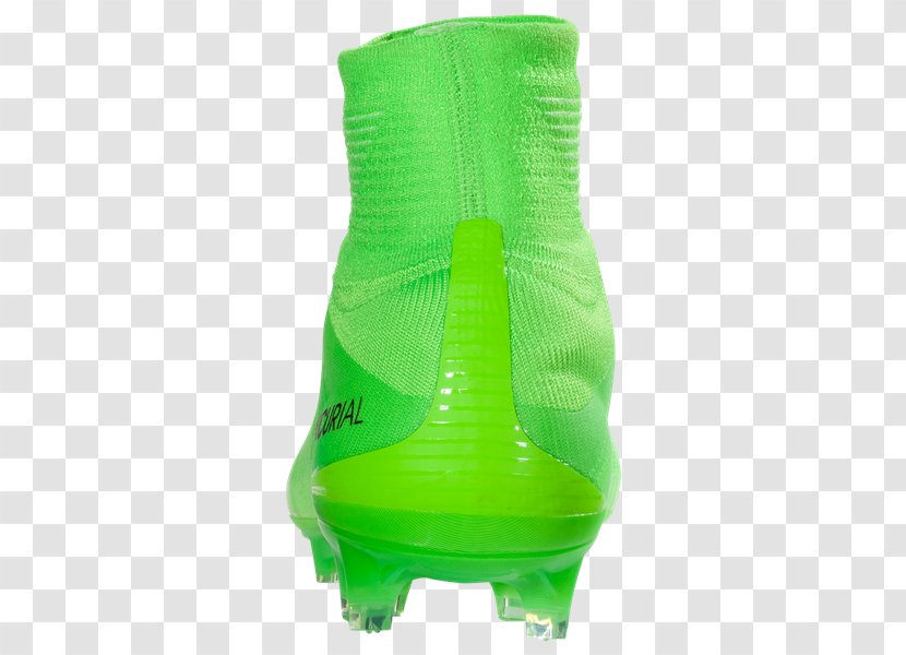 Electric Green Nike Mercurial Vapor Shoe - Black Ghost Knifefish Transparent PNG