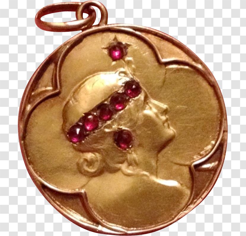 Locket Christmas Day Ornament - Jewellery - Gold Transparent PNG