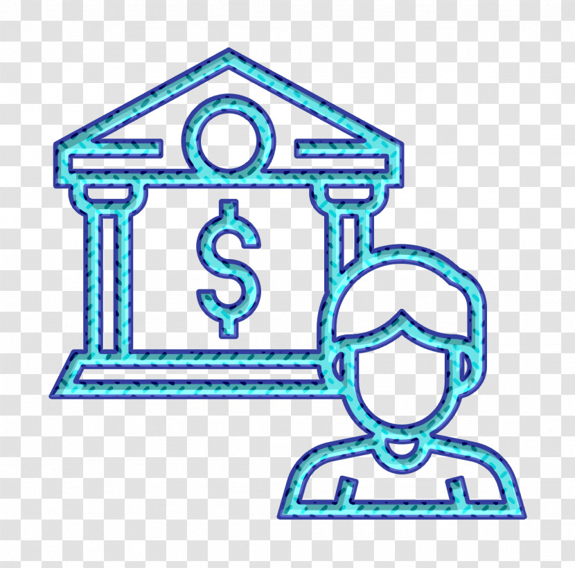 Bank Icon Financial Icon Financial Technology Icon Transparent PNG
