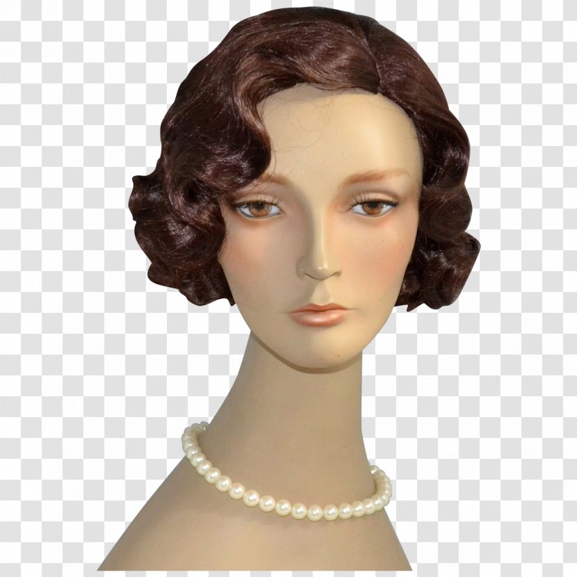 Head 1960s Wig Eye Mannequin - Green - Female Face Transparent PNG