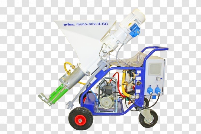 Machine Pump Plaster Spraying Stator Rotor - Court Shoe Transparent PNG
