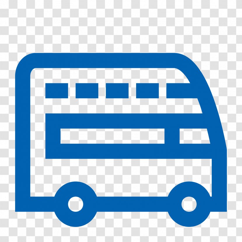 Double-decker Bus Trolleybus Tour Service - Symbol Transparent PNG