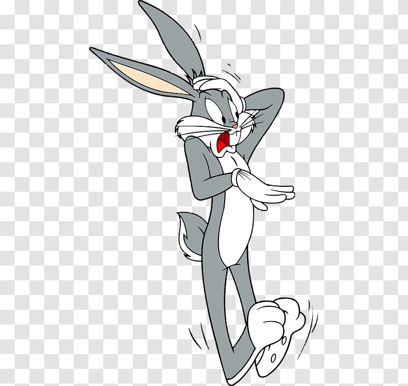 Bugs Bunny Elmer Fudd Clip Art Cartoon Vector Graphics - Silhouette Transparent PNG