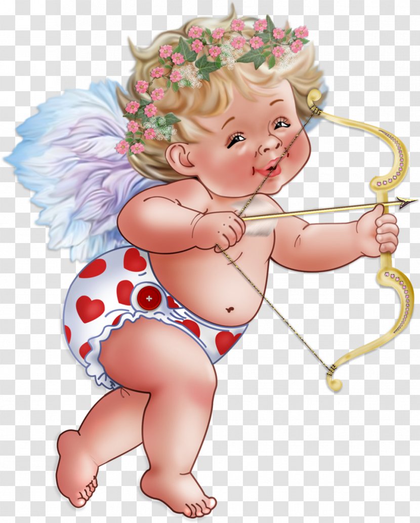 Angel Valentine's Day Fairy Idea Love - Heart - Cupid Transparent PNG