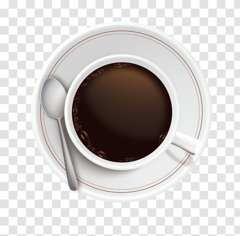 Coffee Cup Espresso Bean - Fragrant Transparent PNG