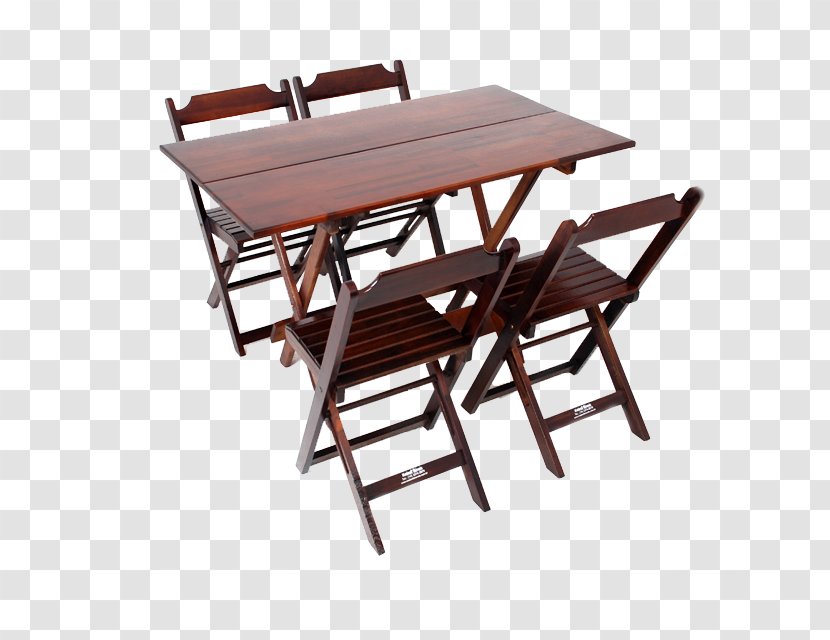 Table Wood Chair Casas Bahia Furniture - Price - Madeira Transparent PNG