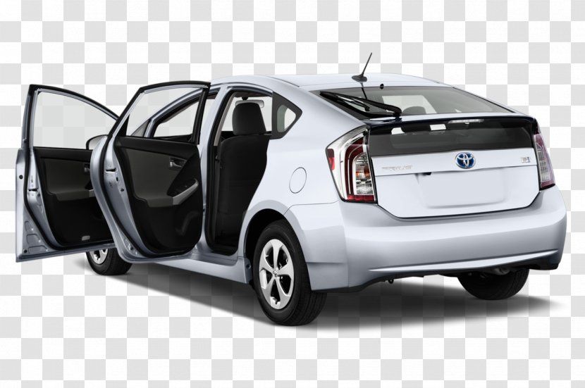 2013 Toyota Prius Plug-in Car Corolla Hybrid Vehicle - Automotive Lighting Transparent PNG