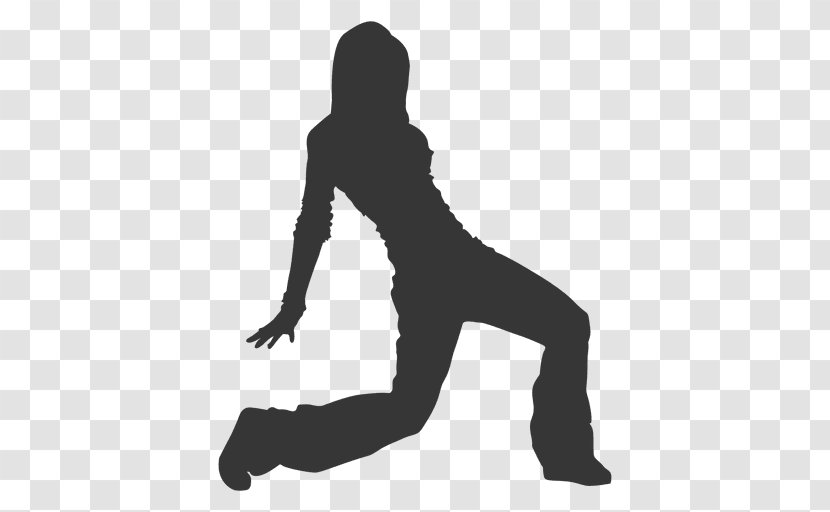 Silhouette Dancer Breakdancing - Square Dance Transparent PNG
