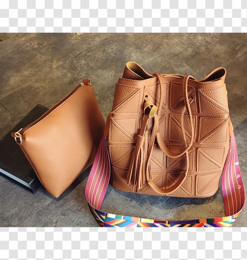 Handbag Leather Brown Caramel Color Messenger Bags - Bag Transparent PNG