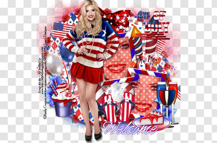 Cheerleading Uniforms Flag Of The United States Independence Day Costume Transparent PNG