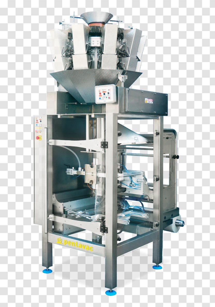 Pentavac S.R.L. Packaging And Labeling Machine Confezionatrice Vertical Form Fill Sealing - Pączki Transparent PNG