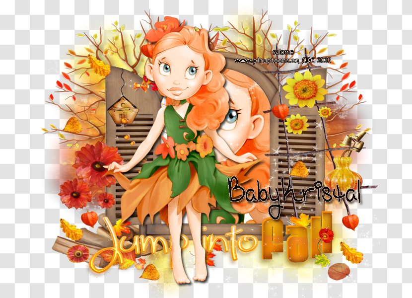 Imgur September Wish Gift - Fairy - Sunflower Leaf Transparent PNG