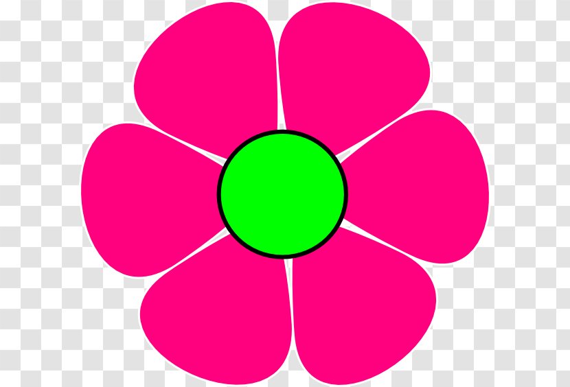 Pink Flowers Free Content Clip Art - Website - Cartoon Flower Transparent PNG