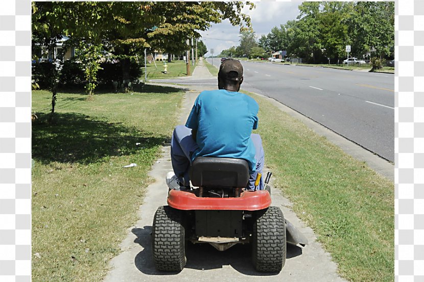 Lawn Mowers Car Riding Mower Asphalt - Mode Of Transport Transparent PNG