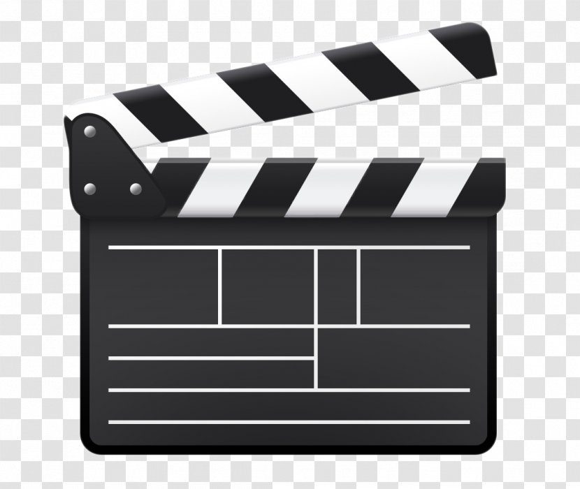 Clip Art Clapperboard Film Image - Television - Mp4 Icon Transparent PNG