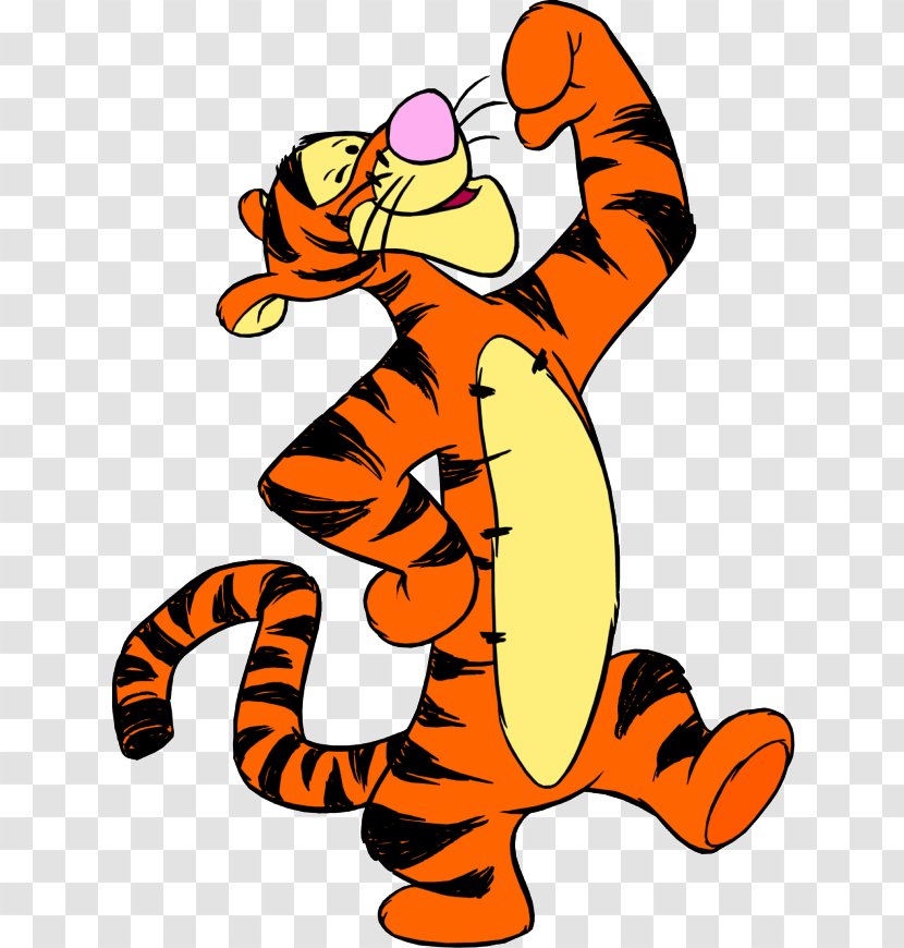 Tigger Winnie-the-Pooh Piglet Eeyore Tiger - Small To Medium Sized Cats - Winnie The Pooh Transparent PNG