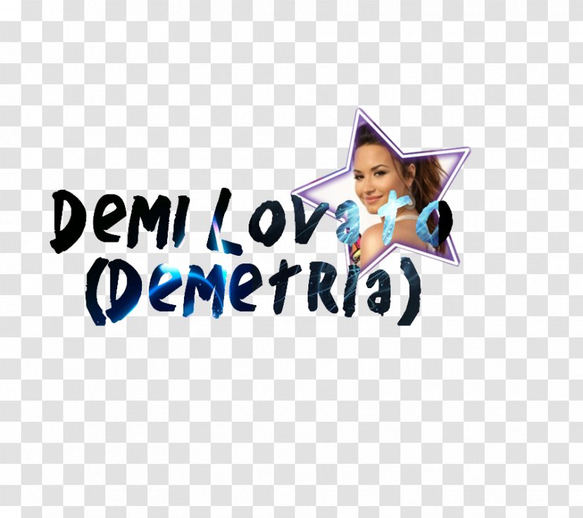 Text Logo Font Party - Demi Lovato Transparent PNG