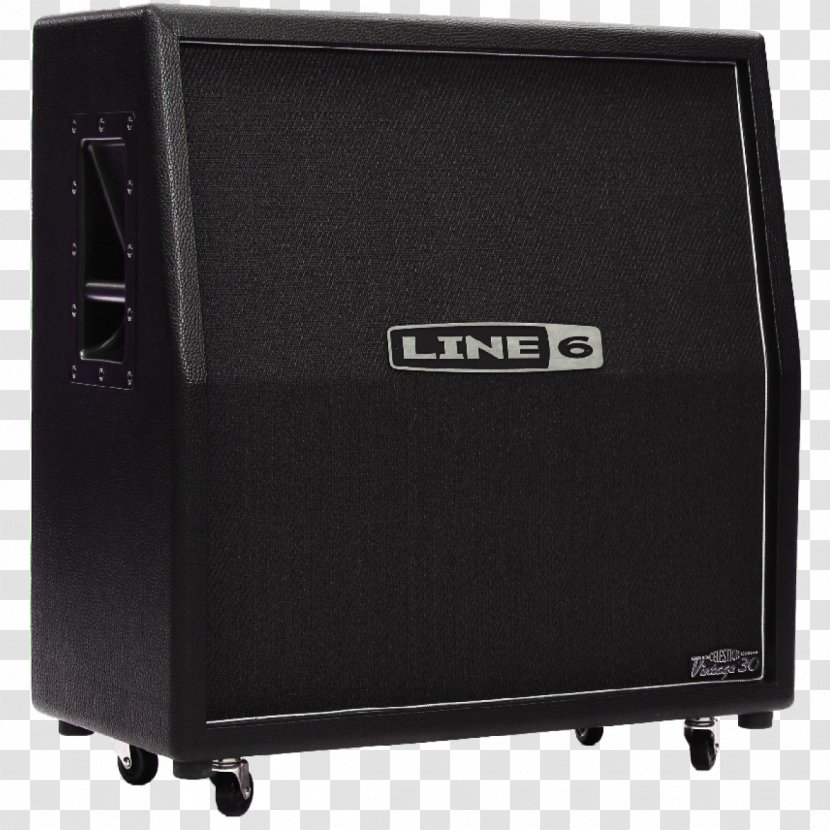 Guitar Amplifier Speaker Line 6 Spider V 412 Cabinet - Watercolor - Live Edge Cabinets Transparent PNG