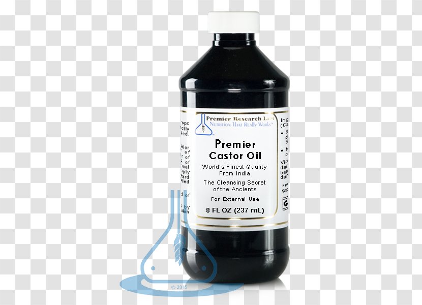 Castor Oil Essential Fatty Acid Coconut Dietary Supplement - Bottle Transparent PNG