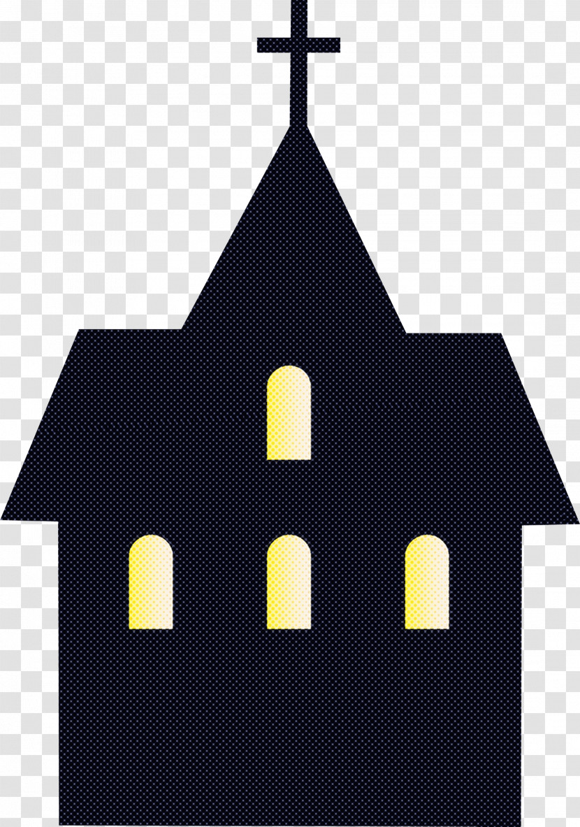 Halloween Haunted House Transparent PNG