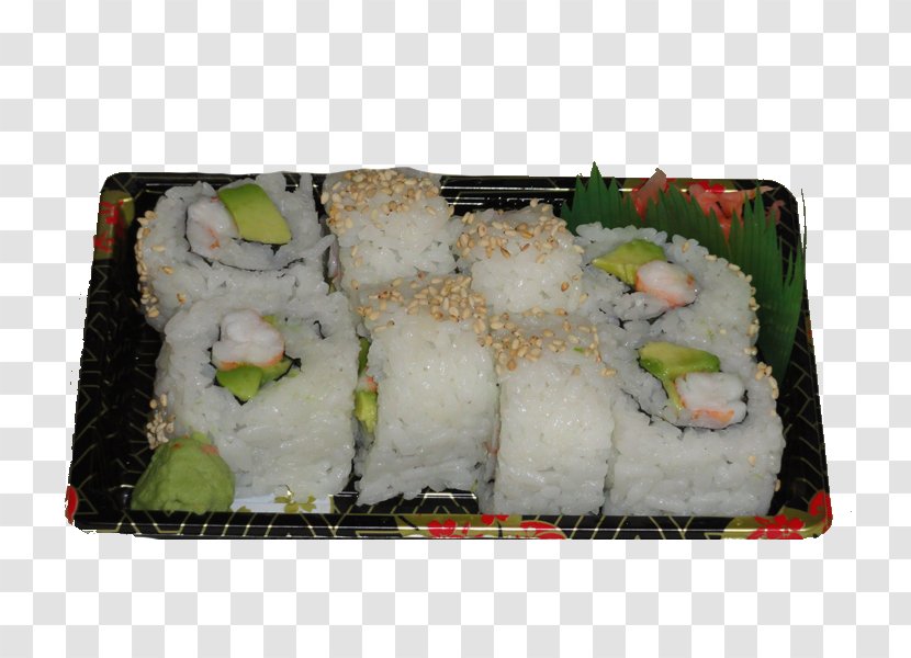 California Roll Bento Gimbap Ekiben Sushi - Commodity - Prawn Transparent PNG