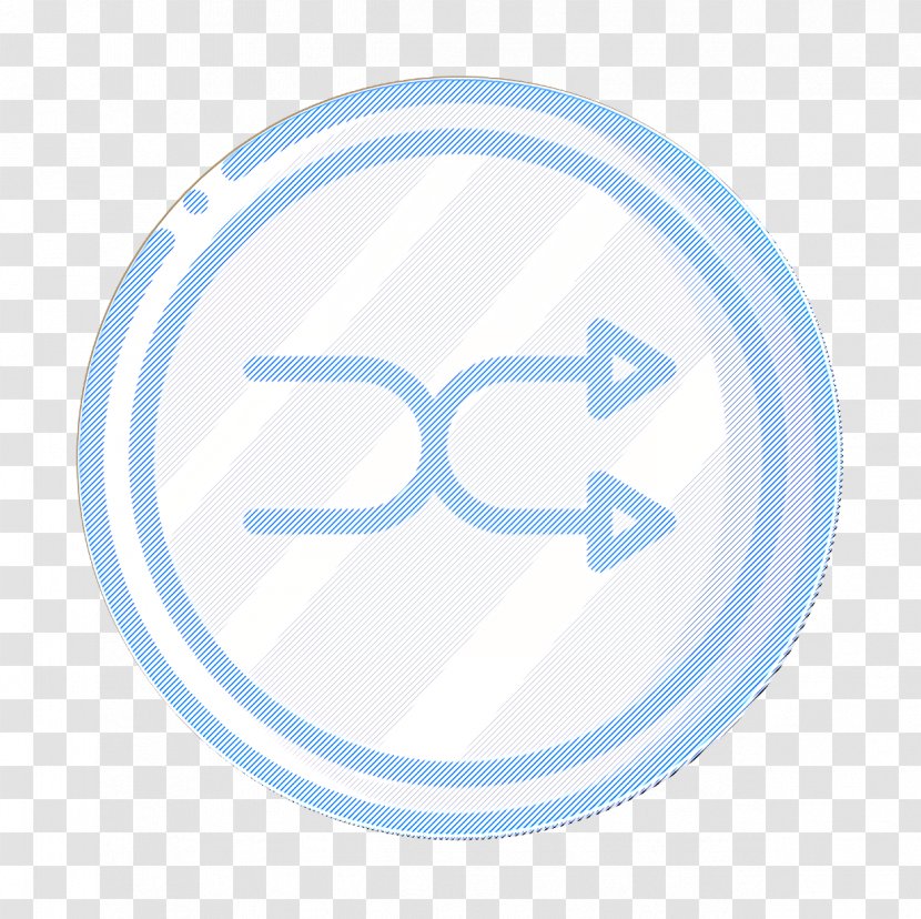 Video Icon - Symbol - Label Electric Blue Transparent PNG