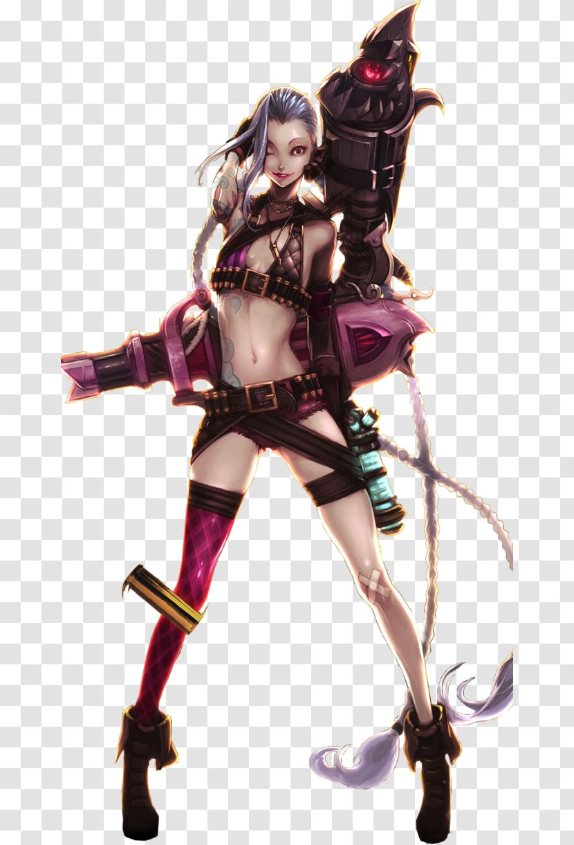 League Of Legends Jinx Poster - Picture Transparent PNG