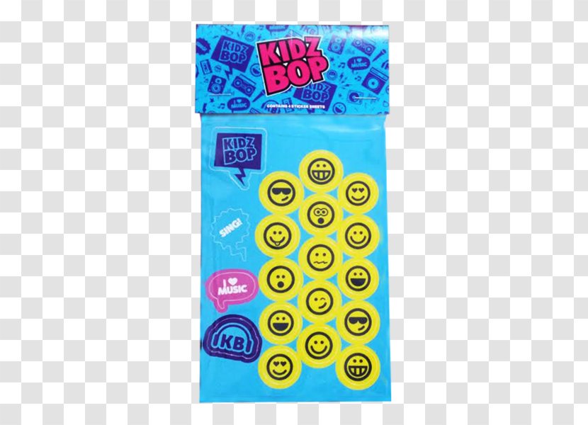Kidz Bop Kids Sticker Thunder KIDZ BOP 37 Pearl Vision Birch VBL - Yellow - Flyer Transparent PNG