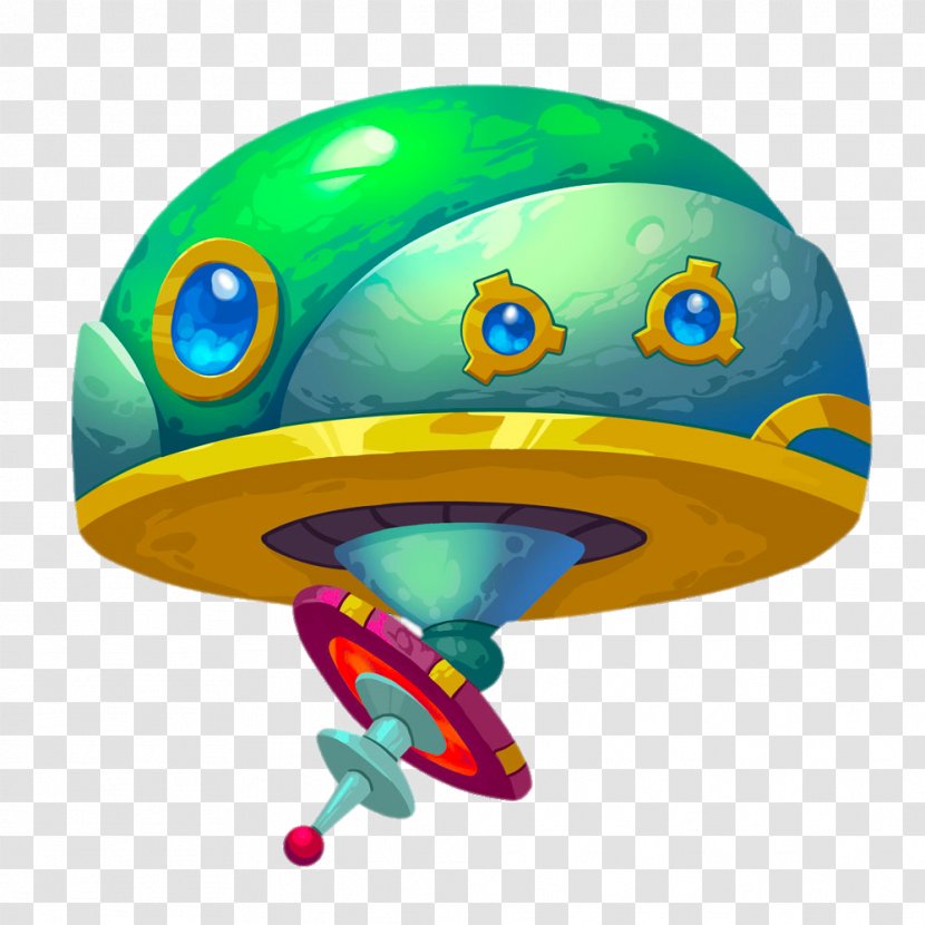 Cartoon Illustration - Deviantart - Creative UFO Transparent PNG