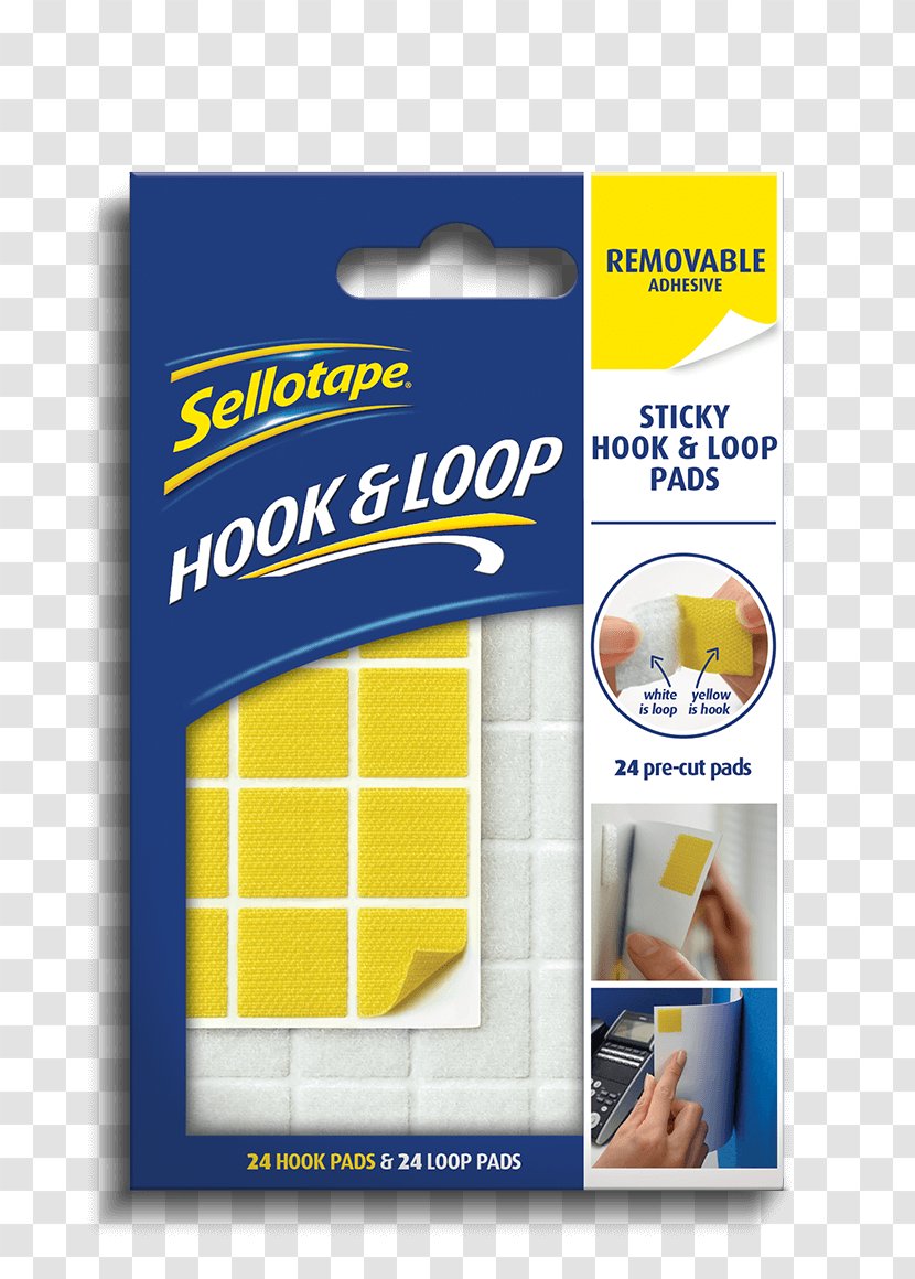 Adhesive Tape Paper Post-it Note Hook And Loop Fastener Sellotape - Office Supplies Transparent PNG